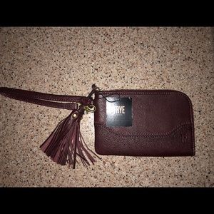 Maroon wristlet